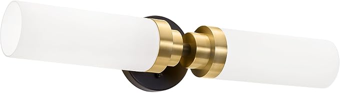 Emak Modern 22 Inch Bathroom Light Fixtures Over Mirror, 2-Light Wall Sconce by EmakLighting