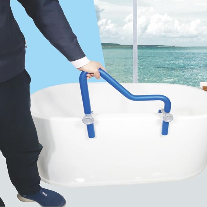 304 Stainless Steel Grab Bars for Bathtubs and Showers, Adjustable Bathtub - Image 3