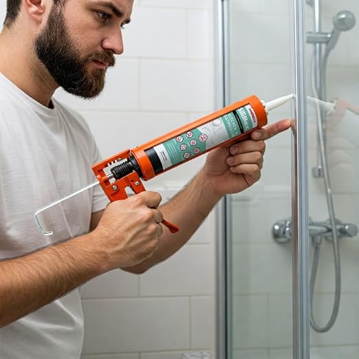 Kitchen & Bathroom Silicone Caulk– Clear Silicone Sealant Waterproof - Image 2
