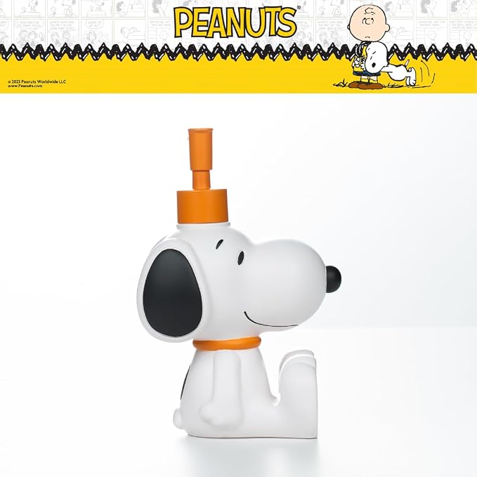 Peanuts Snoopy Soap/Lotion/Hand Sanitizer Resin Pump Dispenser, 12.70 Ounces - Image 5