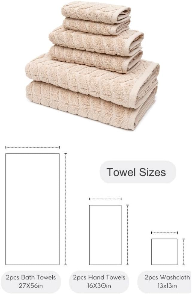 BAGNO MILANO Turkish Cotton Ultra-Soft Plush Absorbent Quick Dry Bathroom Towel - Image 9
