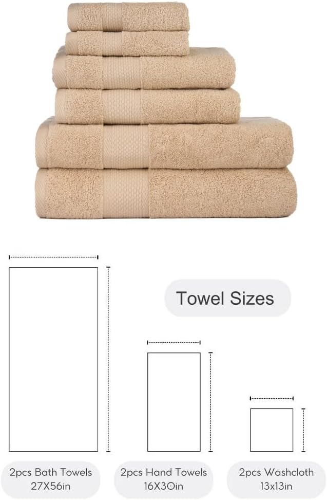 BAGNO MILANO Turkish Towels, Ultra Soft, Plush Luxury Turkih Cotton Bath Towels - Image 5