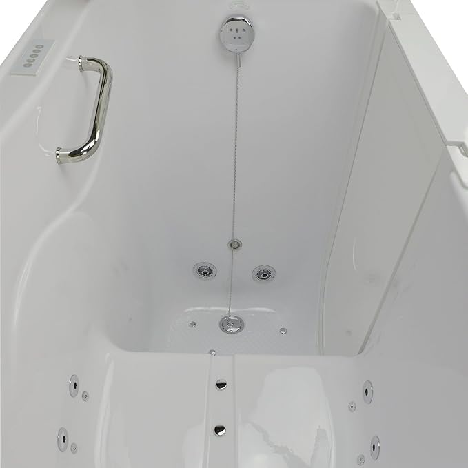 Ella Capri 30"x52" Acrylic Air and Hydro Massage Walk-In Bathtub - Image 15