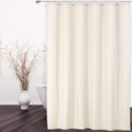 CAROMIO Hotel Quality 100% Waterproof Fabric Shower Curtain Liner by CAROMIO