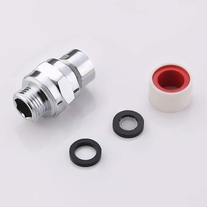 KES Shower Connector Ball Joint Shower Head Swivel Ball Adapter Brass - Image 9