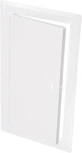 6" x 12" White Metal Access Panel. Service Shaft Door Panel. Plumbing, by Unknown