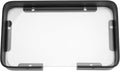 Black Bathroom Glass Shelf Bracket by JEWEDECO
