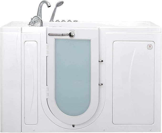 Ella Capri 30"x52" Acrylic Air and Hydro Massage and Heated Seat Walk-In Bathtub - Image 13