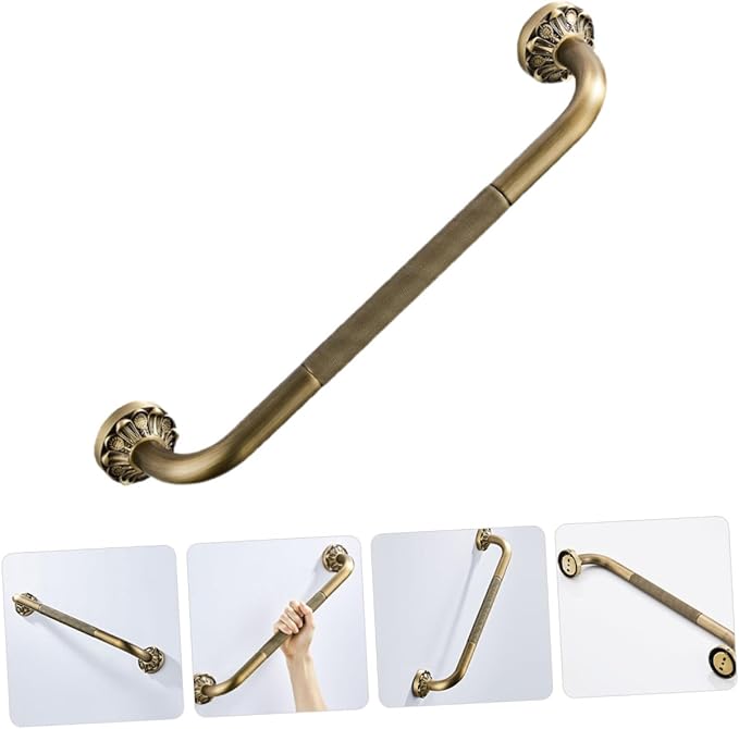 Copper Bathroom Safety Grab Bar - Image 8