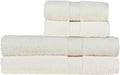 Christy Renaissance 4 Piece Cream Towel Set | 100% Egyptian Cotton | Luxury by Christy