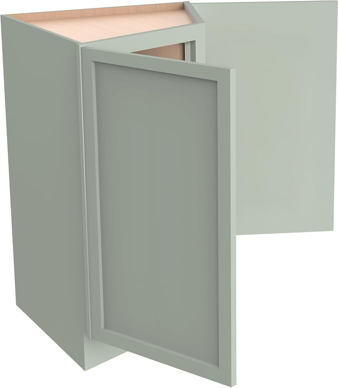 Corner Cabinet for Kitchen Bathroom, Solid Wood Frame - Image 6