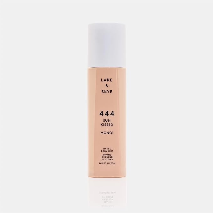 Lake & Skye 444 Sunkissed + Monoi Hair & Body Mist 3.4 FL OZ, Sandalwood by LakeSkye