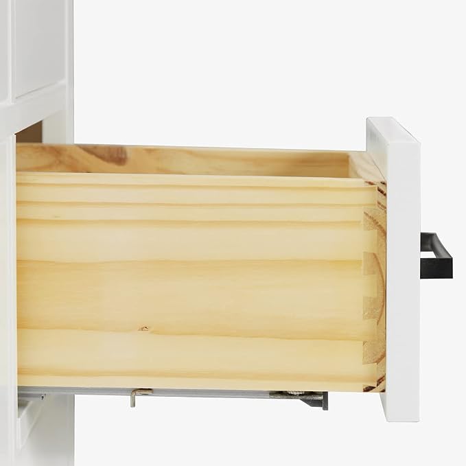 ARIEL Hepburn 61" White Bathroom Vanity - Image 7