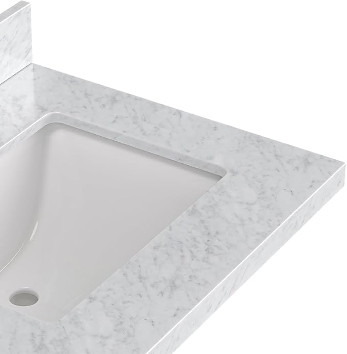 ARIEL Hepburn 73 Inch Double Rectangle Sink Bathroom Vanity - Image 16