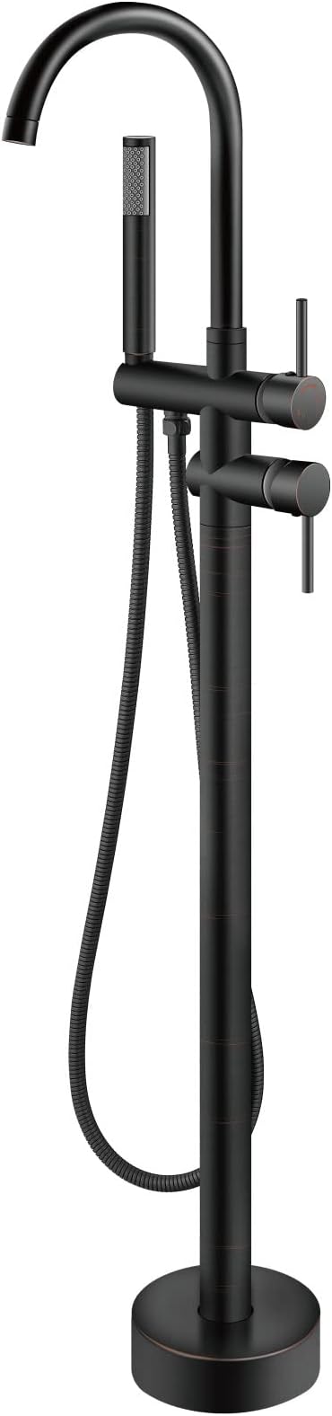 Aolemi Floor Mount Bathtub Faucet Freestanding Tub Filler Standing High Flow by Aolemi