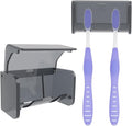 Toothbrush Holder Wall Mounted by LUEXBOX