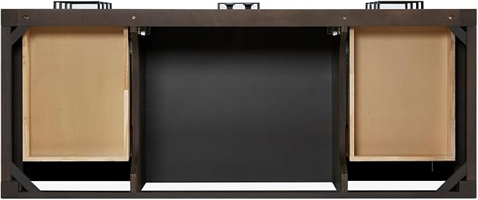 ARIEL Cambridge 55 Inch Single Rectangle Sink Bathroom Vanity - Image 7