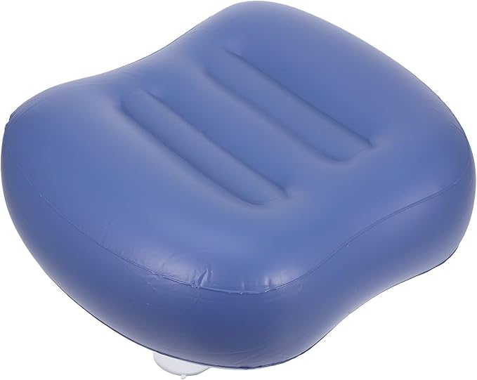 Inflatable Hot Tub Pillow and Bathtub Seat Cushion by QUMIIRITY