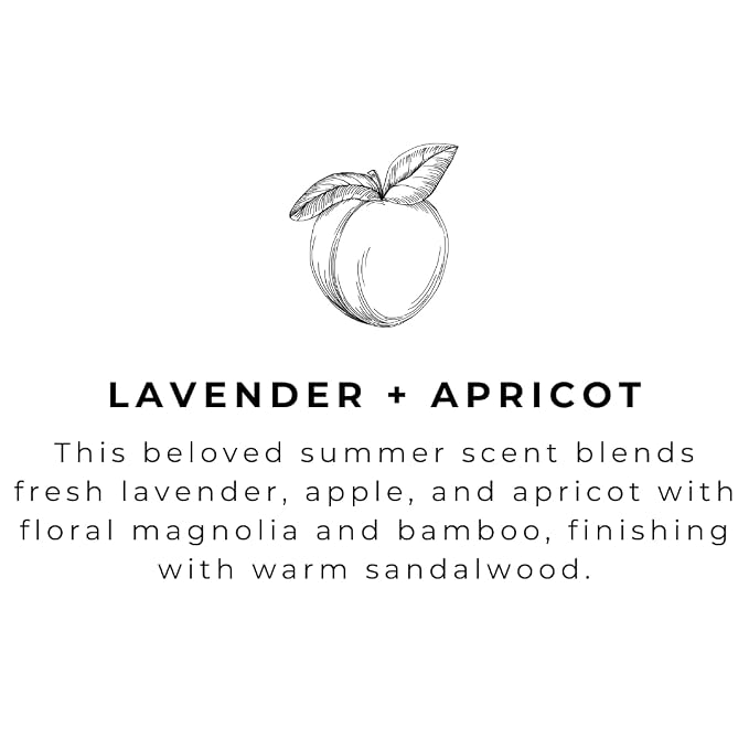 River Birch Lavender + Apricot Scented Natural Hand Soap - Image 4