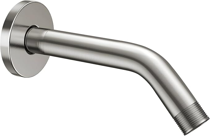 Cobbe Shower Arm with Flange and Teflon Tape, 8-Inches Wall Mounted Shower Pipe by CobbeforQualityLife
