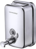 Commercial Soap Dispenser Wall Mount Stainless Steel Manual Liquid Pump by VANNSOO