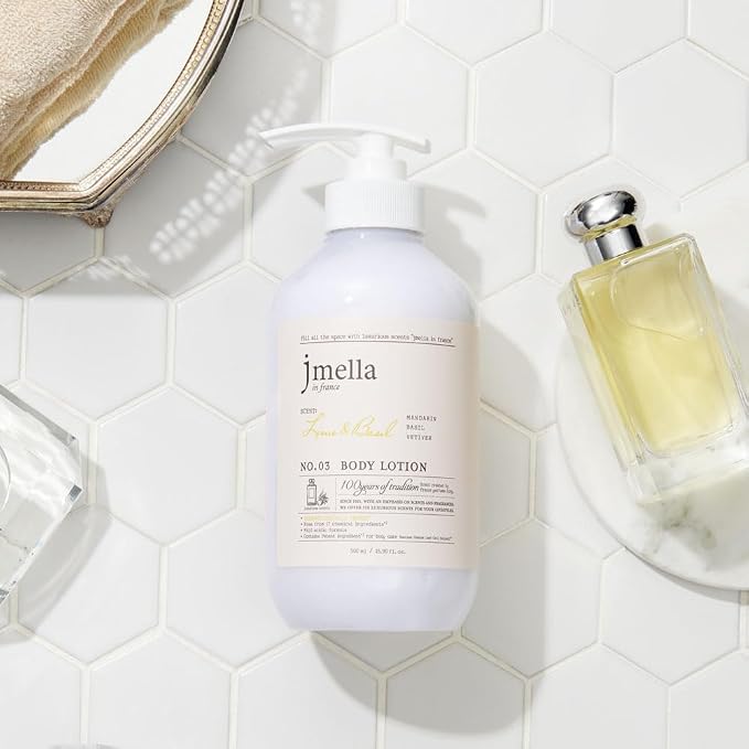 jmella in france Lime and Basil Body Lotion -luxury fragrance Made by French - Image 2