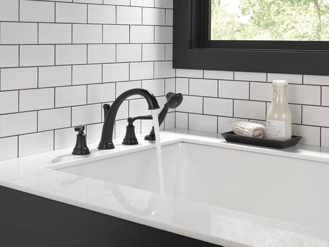 Delta Woodhurst Roman Tub Faucet - Image 3
