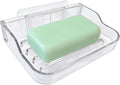 Soap Bar Holder for Shower Wall Mounted, Soap Dish Container Saver Strong by AMUONTY
