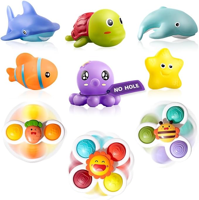 Hely Cancy Infant Bath Toys for 18 Months by HelyCancy