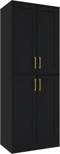 Tall Storage Cabinet with Doors & Shelf by Hamesen