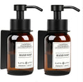 8.5oz Glass Soap Dispenser 2 Pack by NOBTOU