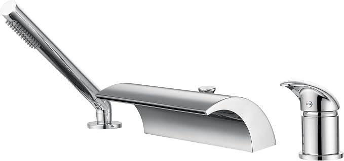 sumerain Waterfall Roman Tub Faucet by SUMERAINFAUCETS
