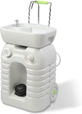VINGLI 45L Upgraded Portable Sink| Rolling Hand Wash Basin Stand by VINGLI