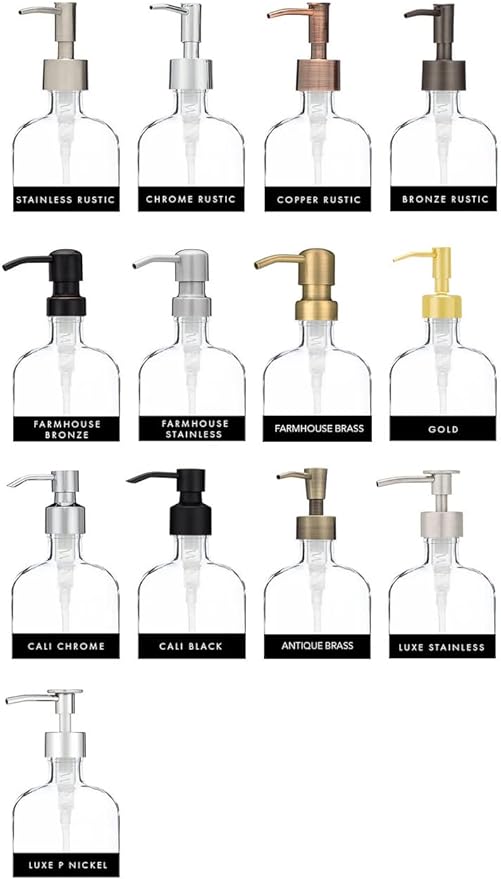 Rail19 French Vessel Glass Soap Dispenser - Image 2