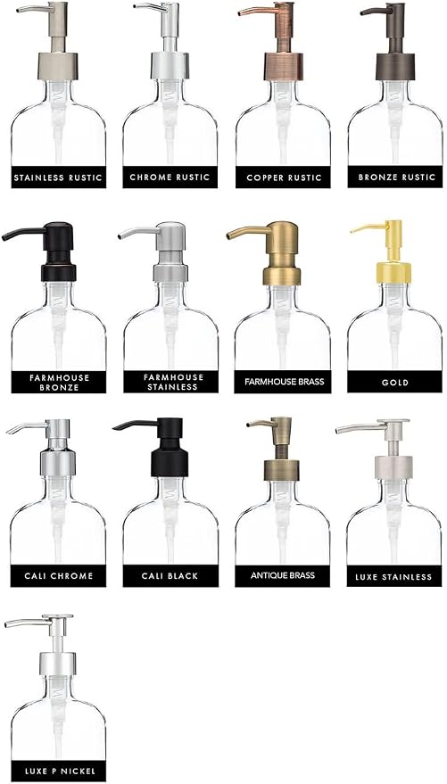 Rail19 French Vessel Glass Soap Dispenser - Image 5
