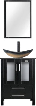 eclife 24" Modern Bathroom Vanity Sink Combo Freestanding Cabinet by eclife
