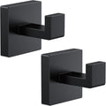 Kruodop 2 PCS Towel Hooks for Bathroom, Wall Mount Towel Holder, Square by Kruodop