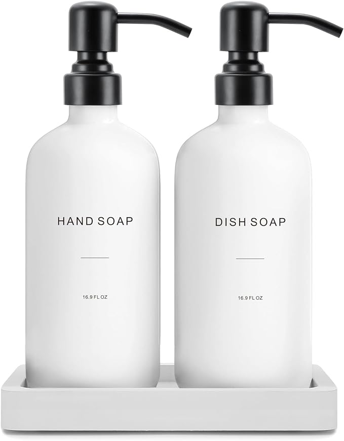 Kitchen Soap Dispenser Set by PrusWaso
