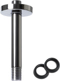 8 Inch Shower Arm with Flange, Ceiling Mounted Shower Head Extension Arm by BSTIIU
