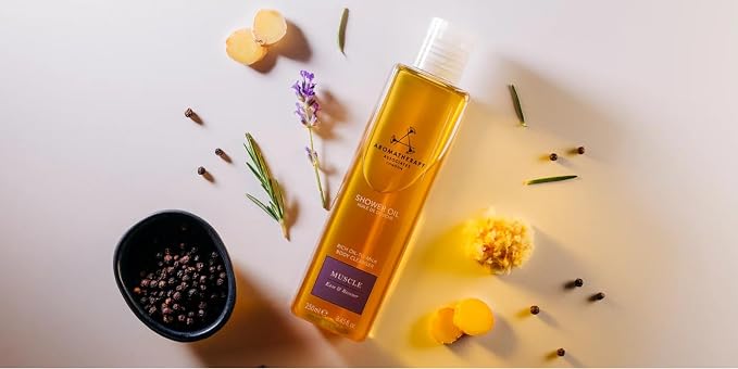 Aromatherapy Associates De-Stress Muscle Shower Oil. Powerful Blend of Rosemary - Image 4