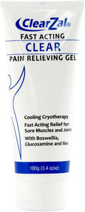 ClearZal Fast Acting Clear Pain Relieving Gel by ClearZal