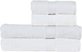 Christy Renaissance 4 Piece White Towel Set | 100% Egyptian Cotton | Luxury by Christy