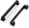 Ravinte Hardware 1 Pack Matte Black Cabinet Pulls, 5 Inch Hole Center Zinc by RavinteHardware