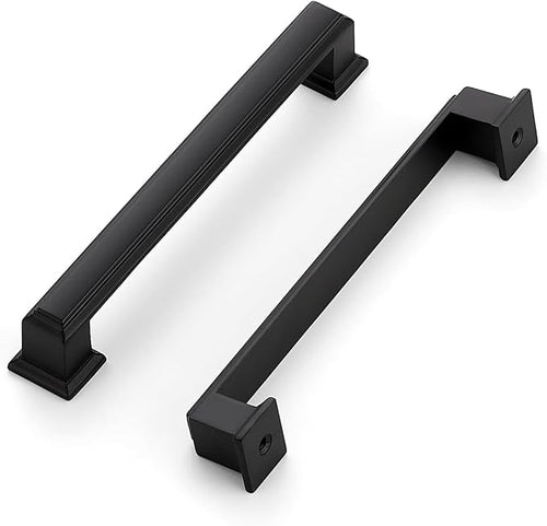Ravinte Hardware 1 Pack Matte Black Cabinet Pulls, 5 Inch Hole Center Zinc by RavinteHardware