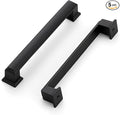 Ravinte Hardware 5 Pack Matte Black Cabinet Pulls, 5 Inch Hole Center Zinc by RavinteHardware
