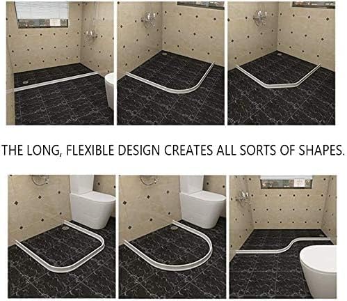 Duzzy 67 Inch Collapsible Shower Threshold Water Dam, Suitable - Image 6