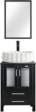 eclife 24" Modern Bathroom Vanity Sink Combo Freestanding Cabinet by eclife