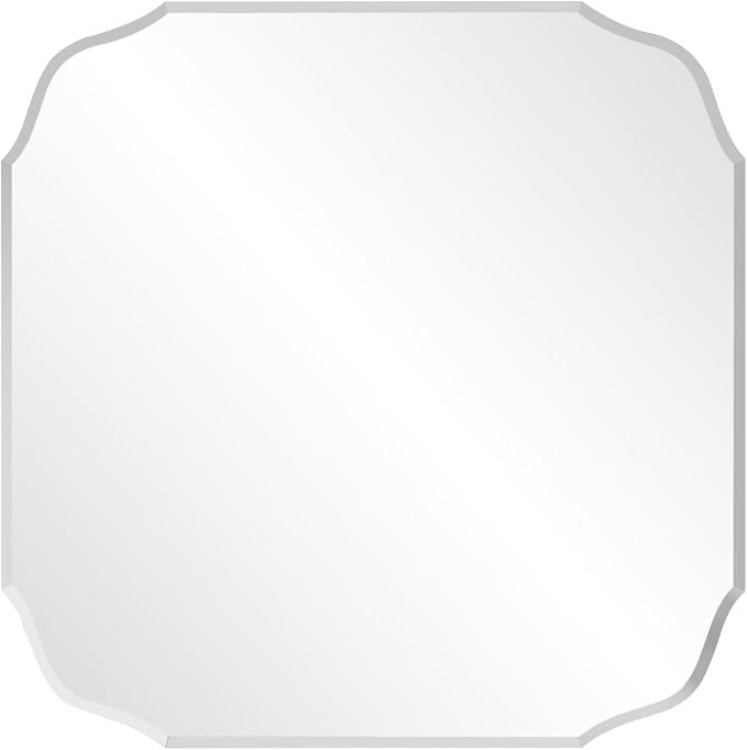 Silver Wall Mirror-Beveled Edge Frameless Mirror - Image 7