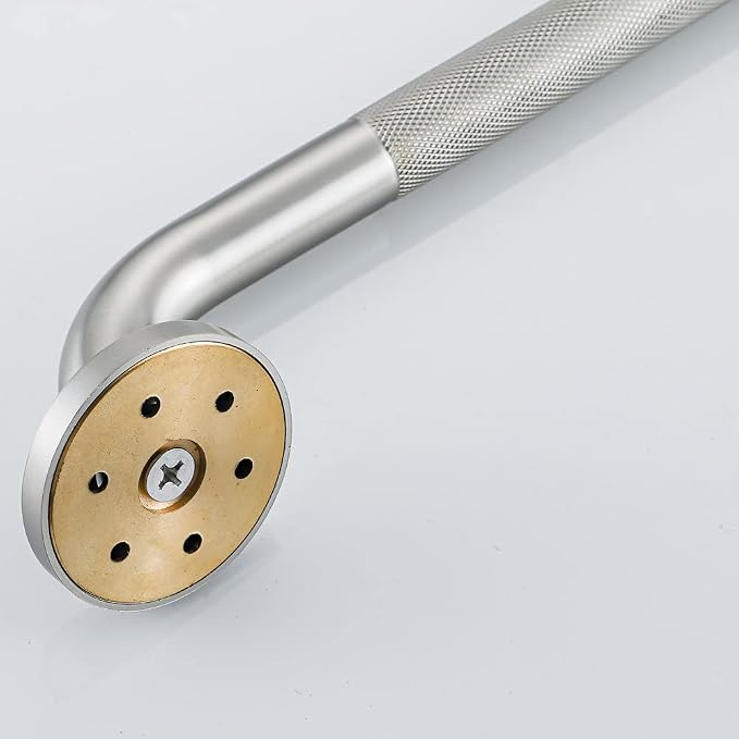 Anti Slip Shower Grab Bar, 12-Inch Toilet Textured Sturdy Hand Rail, Stylish - Image 5