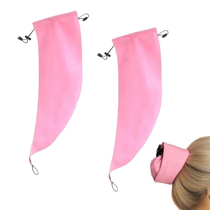 Waterproof Hair Sleeve for Long Hair, Crown Washing Shower Cap Ponytail by Unknown